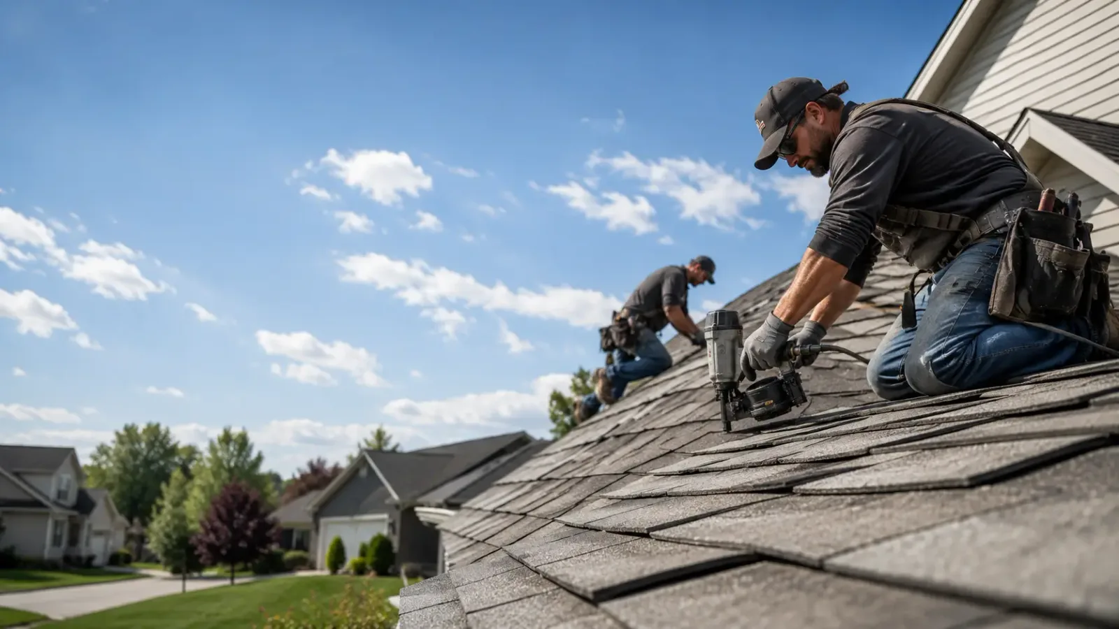 Storm Damage Roof Repair in Wayne, IL near me